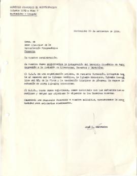 Carta del Servicio Ecuménico de Reintegración