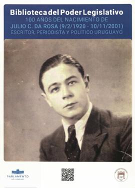 100 años del nacimiento de Julio C. Da Rosa