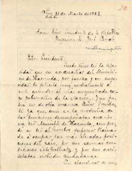 Carta de felicitaciones