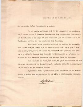 Sobre la Liga de las Naciones