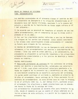 Grupo de Trabajo de Vivienda