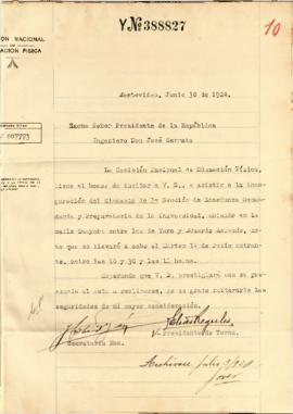 Invitación de la Comisión Nacional de Educación Física