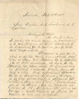 Solicitud particular