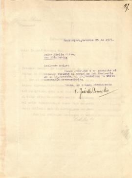 Solicitud particular.