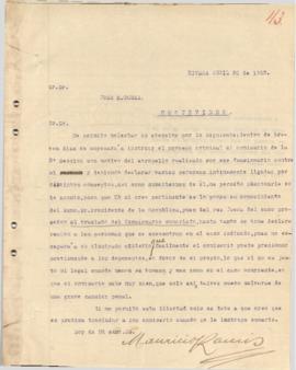 Solicitud particular