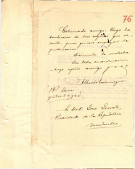 Solicitud de devolución de copias