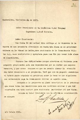 Nota del Sr. Luis Coutinho