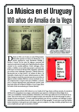 Amalia de la Vega
