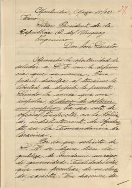 Solicitud particular