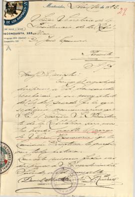 Nota de la Sociedad Protectora de los Animales "Gral. Artigas".