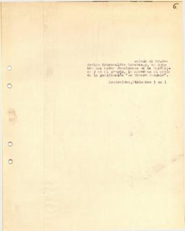 Nota dirigida al Sr. Federico Grunswaldts Cuestas