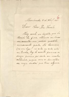 Nota de agradecimiento de la Sra. Francisca Rodriguez