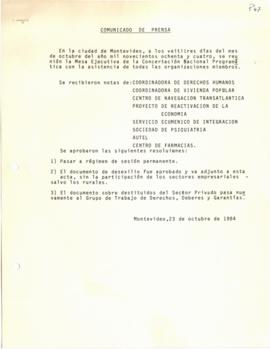 Grupo de Trabajo sobre Derechos, Libertades y Garantías