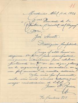 Solicitud de particular