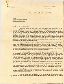 Sobre situación de la "Corporación de Servicios Aéreos S.A" Argentina