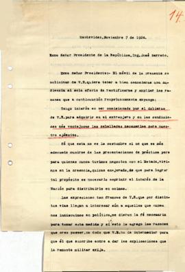 Solicitud de audiencia.