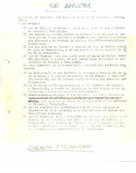 Grupo de Trabajo Ciencia y Tecnología