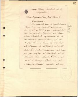 Pedido del Sr. Mario Turcio