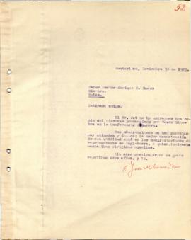 Nota dirigida al Sr. Enrique E. Suero