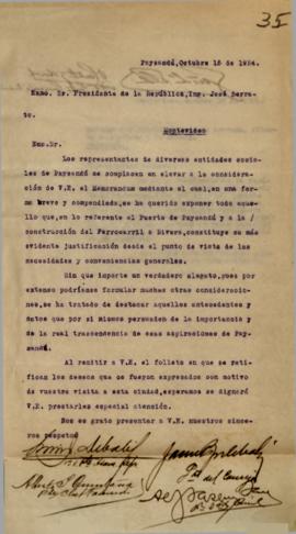 Envío de memorandum
