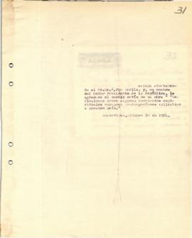 Nota dirigida al Sr. Dr. Pou Orfila