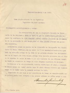 Solicitud de particular