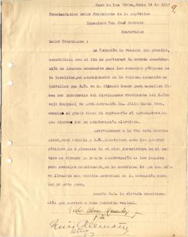 Carta de agradecimiento del Doctor Victor Alvarez Menendez