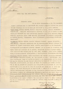 Comunicación  Partido Colorado Radical.