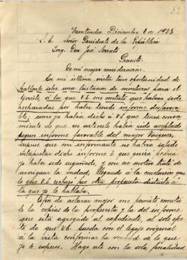 Nota referente a licitación