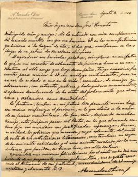 Carta de felicitaciones y agradecimiento