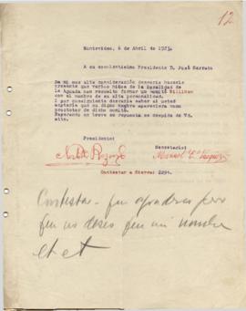 Solicitud de comité Billiken de la Aguada