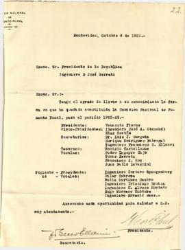 Nota de la Comisión Nacional de Fomento Rural