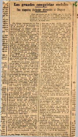 Nota del Sr. Alfredo Odrizola