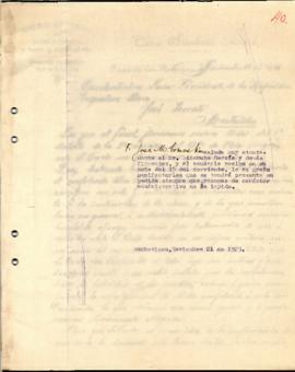 Solicitud de vecinos de localidad de Río Negro