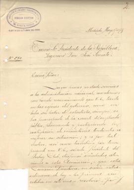 Nota de felicitaciones de la Asociación de Jubilados y Pensionistas Civiles.