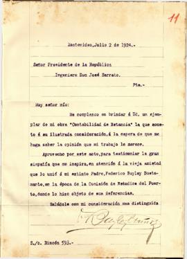 Envío de obra "Contabilidad de Estancia"