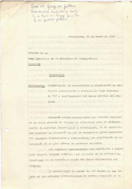 Memorándum de Luis Achugar, Raul Asuaga, Roberto Cabezas, Roberto Tambasco