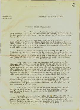 Nota del Sr. Alberto Guani