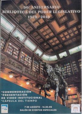 90º Aniversario de la Biblioteca del Poder Legislativo