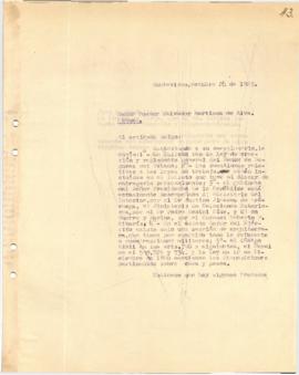 Respuesta a solicitud