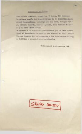 Comunicado de prensa