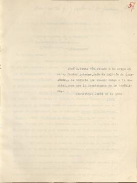 Nota al Sr. Héctor Astorga