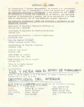 Comunicado de prensa