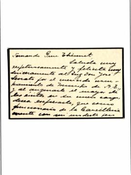 Tarjeta de felicitación