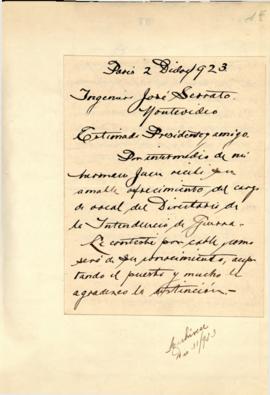 Ofrecimiento para ocupar cargo