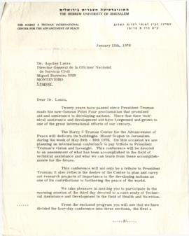 Harry S. Truman Research Institute for the Advancement of Peace