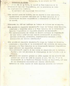 Grupo de Trabajo de Cultura