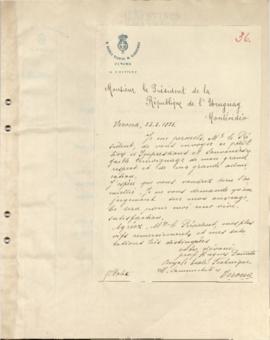 Carta del Sr. Hugues Donato