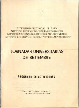 Jornadas Universitarias de Setiembre