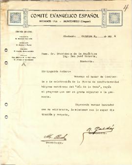Invitación del Comité Evangélico Español